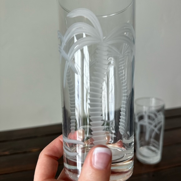 Rolf Glassware Palm Tree Highball Glasses - Picture 4 of 5